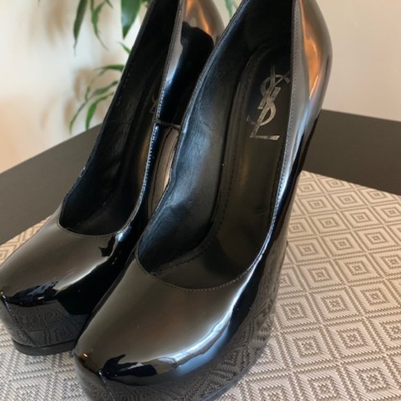 Shoes, Black Pantent, YSL - Picture 7 of 13